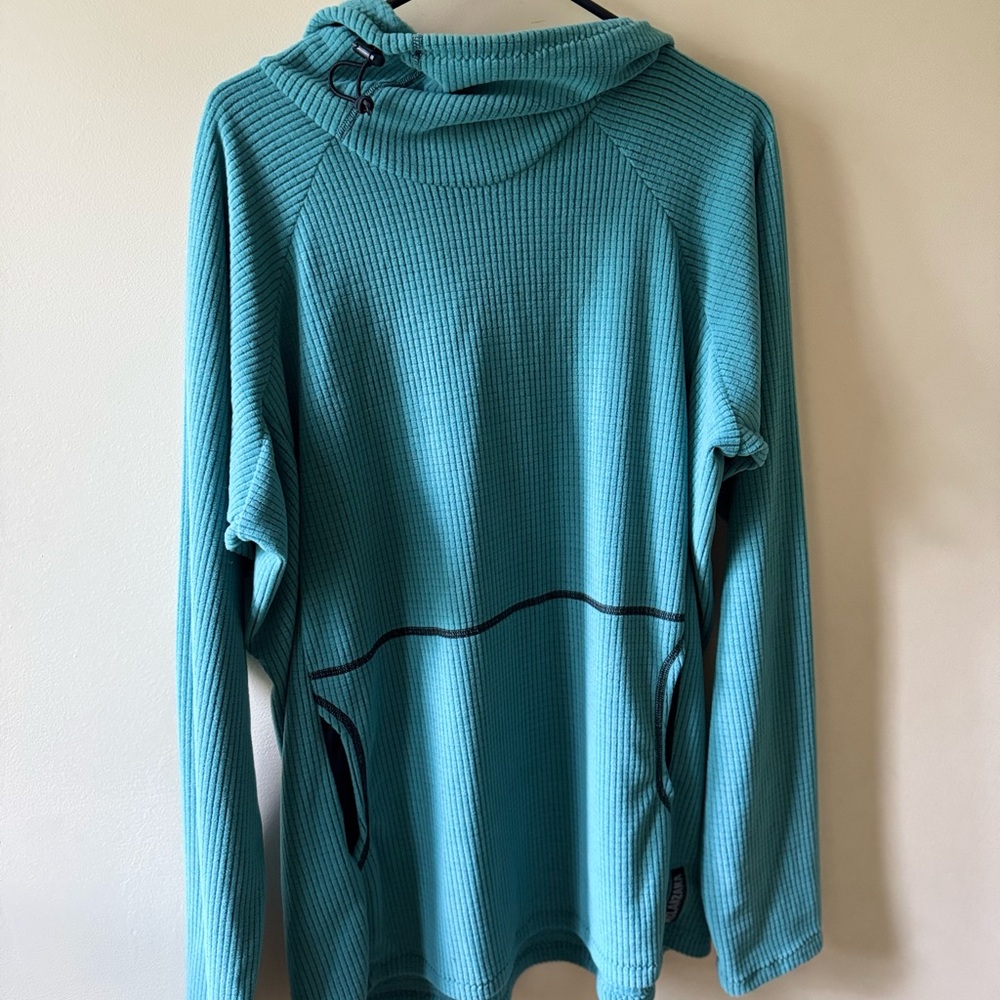 Melanzana Men's Aqua Hoodie